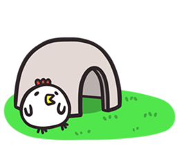 Dave, the Cave bunny (EN) sticker #4333114