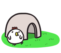 Dave, the Cave bunny (EN) sticker #4333114