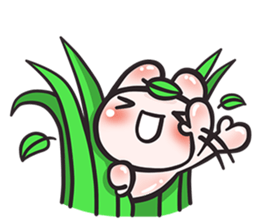 Dave, the Cave bunny (EN) sticker #4333116