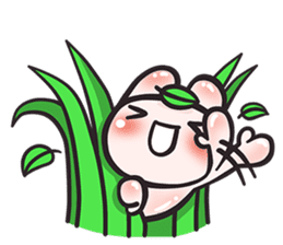 Dave, the Cave bunny (EN) sticker #4333116