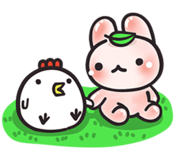 Dave, the Cave bunny (EN) sticker #4333117