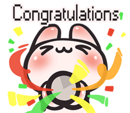 Dave, the Cave bunny (EN) sticker #4333124