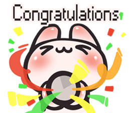 Dave, the Cave bunny (EN) sticker #4333124