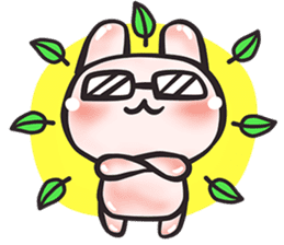 Dave, the Cave bunny (EN) sticker #4333125