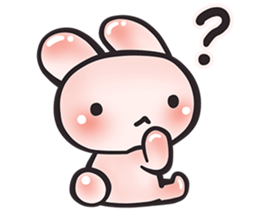 Dave, the Cave bunny (EN) sticker #4333126