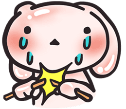 Dave, the Cave bunny (EN) sticker #4333129