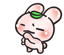 Dave, the Cave bunny (EN) sticker #4333130