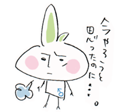 Single rabbit USADA sticker #4333245