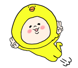 Egg chicken sticker #4333262