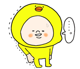 Egg chicken sticker #4333266
