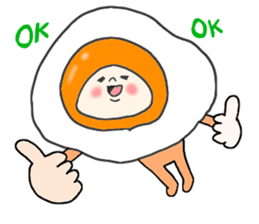 Egg chicken sticker #4333267