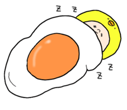 Egg chicken sticker #4333268
