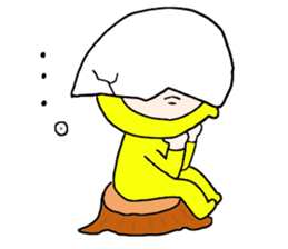 Egg chicken sticker #4333272