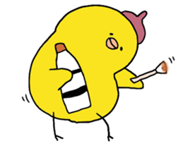 little chicks sticker #4333299