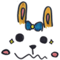 teddy & rabbit sticker #4333484