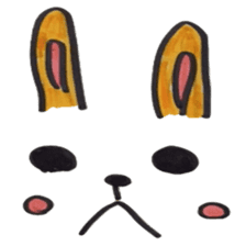 teddy & rabbit sticker #4333489