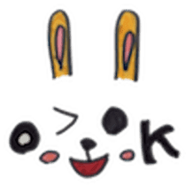 teddy & rabbit sticker #4333490