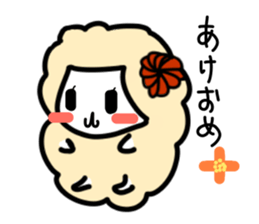 Moko also lamb! sticker #4333736
