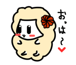 Moko also lamb! sticker #4333737