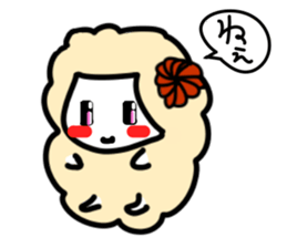 Moko also lamb! sticker #4333741