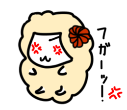Moko also lamb! sticker #4333749