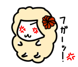 Moko also lamb! sticker #4333749