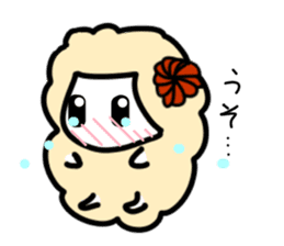 Moko also lamb! sticker #4333755