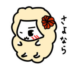 Moko also lamb! sticker #4333761