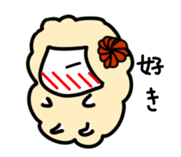 Moko also lamb! sticker #4333763