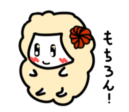 Moko also lamb! sticker #4333765