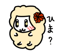 Moko also lamb! sticker #4333769