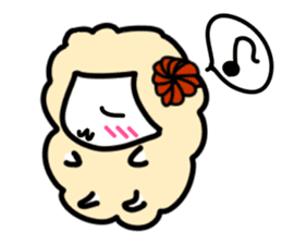 Moko also lamb! sticker #4333770