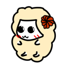 Moko also lamb! sticker #4333773