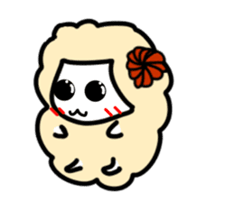 Moko also lamb! sticker #4333773