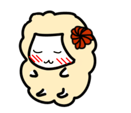 Moko also lamb! sticker #4333774