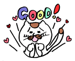 "Nokochan" and "Nyanta" sticker #4334061