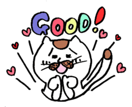 "Nokochan" and "Nyanta" sticker #4334061