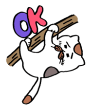 "Nokochan" and "Nyanta" sticker #4334070