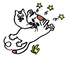 "Nokochan" and "Nyanta" sticker #4334071