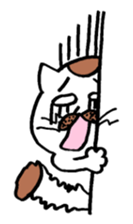 "Nokochan" and "Nyanta" sticker #4334086