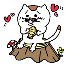 "Nokochan" and "Nyanta" sticker #4334091