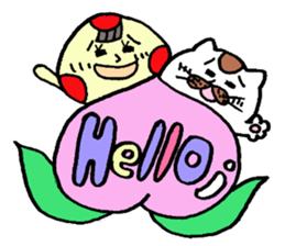 "Nokochan" and "Nyanta" sticker #4334092