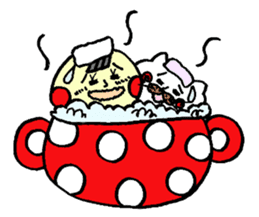 "Nokochan" and "Nyanta" sticker #4334093