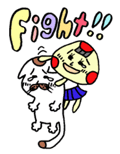 "Nokochan" and "Nyanta" sticker #4334094