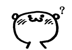 The flip book bear sticker #4334329