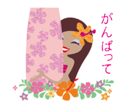 Tropical girls sticker #4334678