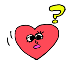 Daily conversation of cute heart sticker #4335926