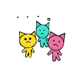 dairy  life  conversation to cat sticker #4336078