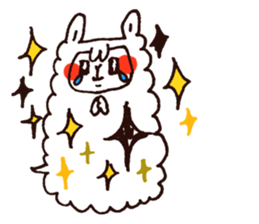 Alpaca's message sticker #4336153
