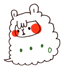 Alpaca's message sticker #4336170